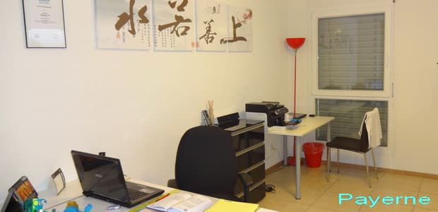Cabinet RuiHua SwisSinoMed à Payerne, bureau de consultation